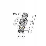 Czujnik, indukcyjny BI4-M12-AP6X-H1141, PNP, NO, M12, 4 mm, 46070 